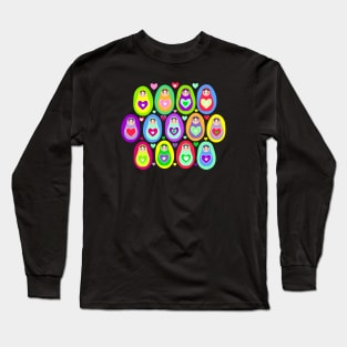 Russian dolls matryoshka (5) Long Sleeve T-Shirt